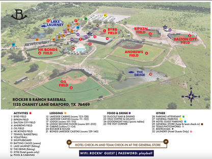 14U RockerB Ranch Weekend Experience  Pick Up Team September 12-14th, 2025